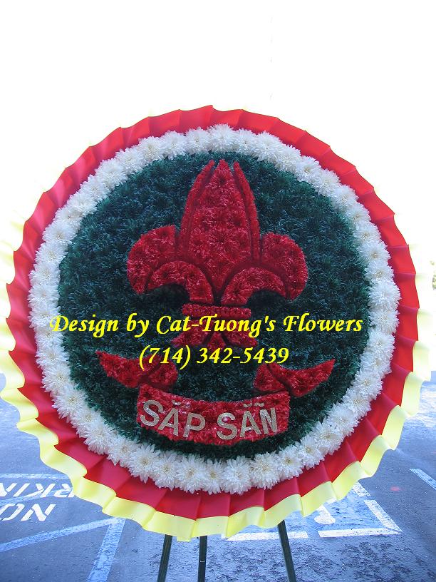 Cat Tuong Flowers Orange County Santa Ana Funeral Arrangement Special Logos