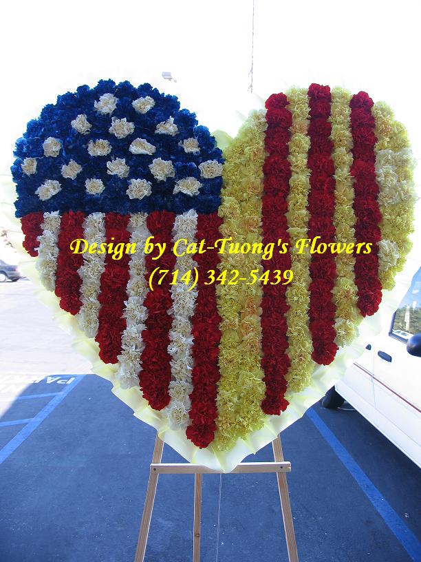 Cat Tuong Flowers Orange County Santa Ana Funeral Arrangement Special Logos