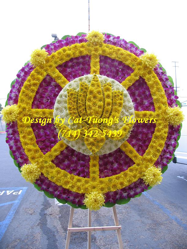 Cat Tuong Flowers Orange County Santa Ana Funeral Arrangement Special Logos