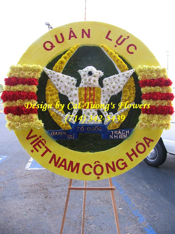 Cat Tuong Flowers Orange County Santa Ana Funeral Arrangement Special Logos