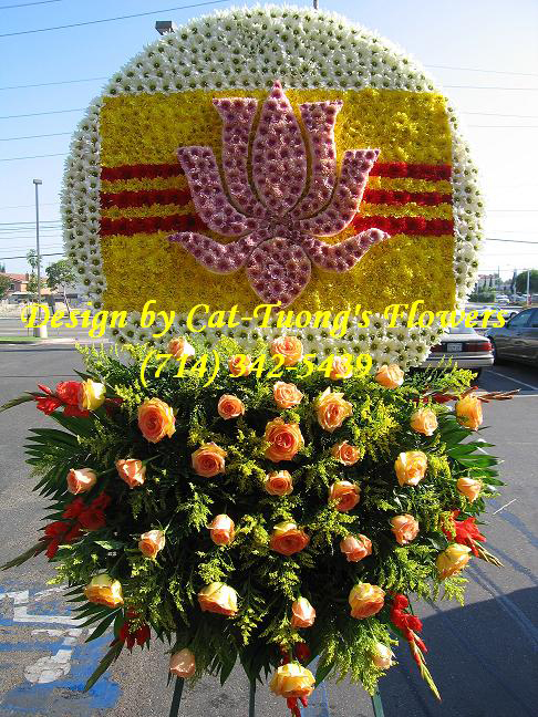 Cat Tuong Flowers Orange County Santa Ana Funeral Arrangement Special Logos