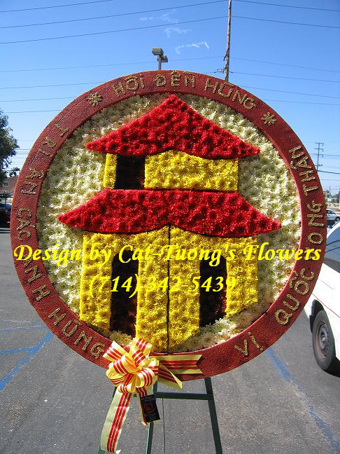 Cat Tuong Flowers Orange County Santa Ana Funeral Arrangement Special Logos