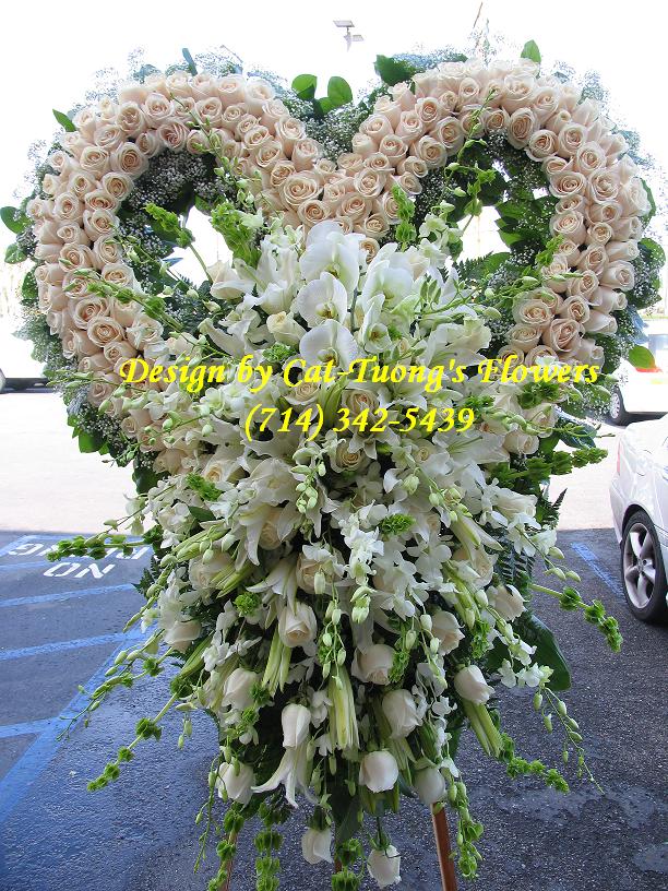 Cat Tuong Flowers Orange County Santa Ana Funeral Arrangement Special Logos