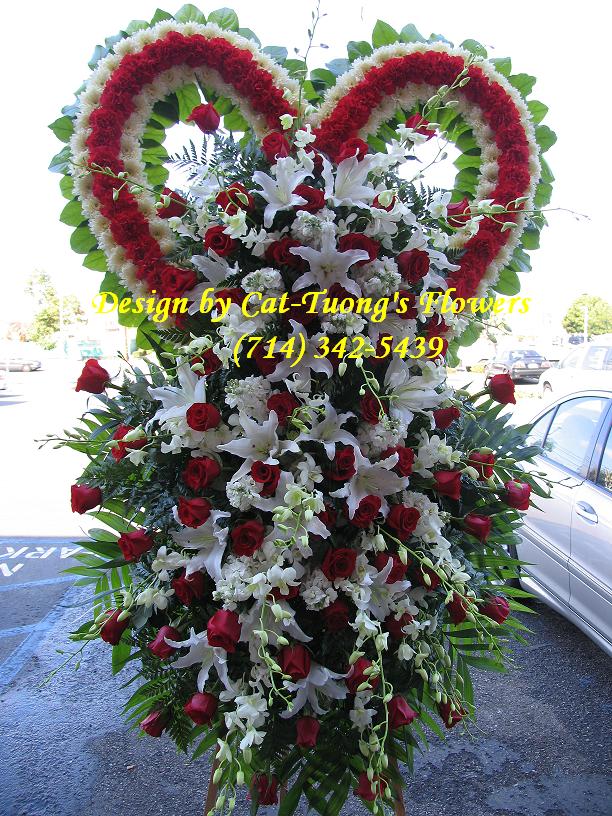 Cat Tuong Flowers Orange County Santa Ana Funeral Arrangement Special Logos