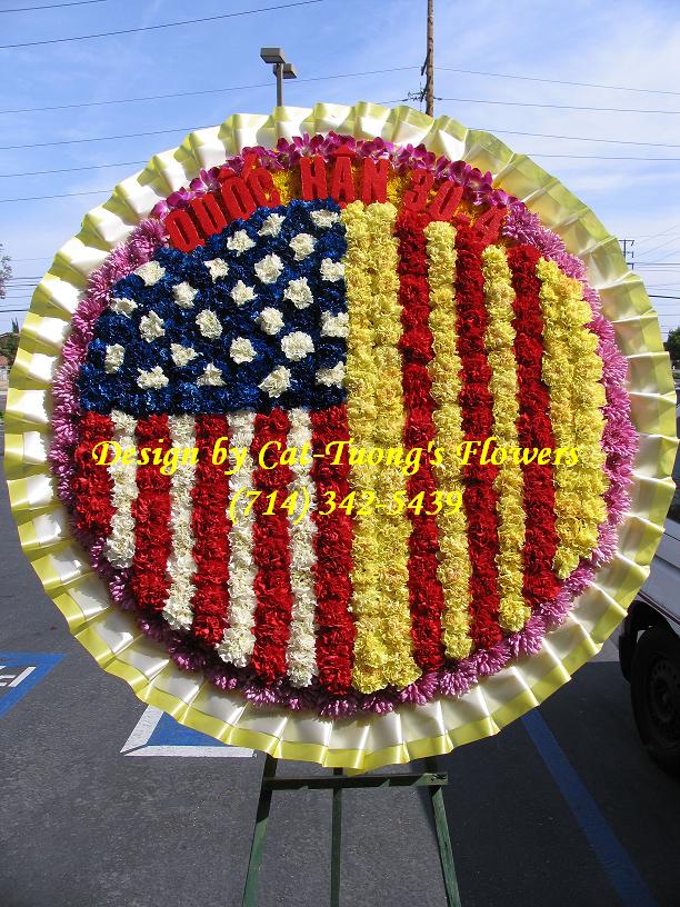 Cat Tuong Flowers Orange County Santa Ana Funeral Arrangement Special Logos