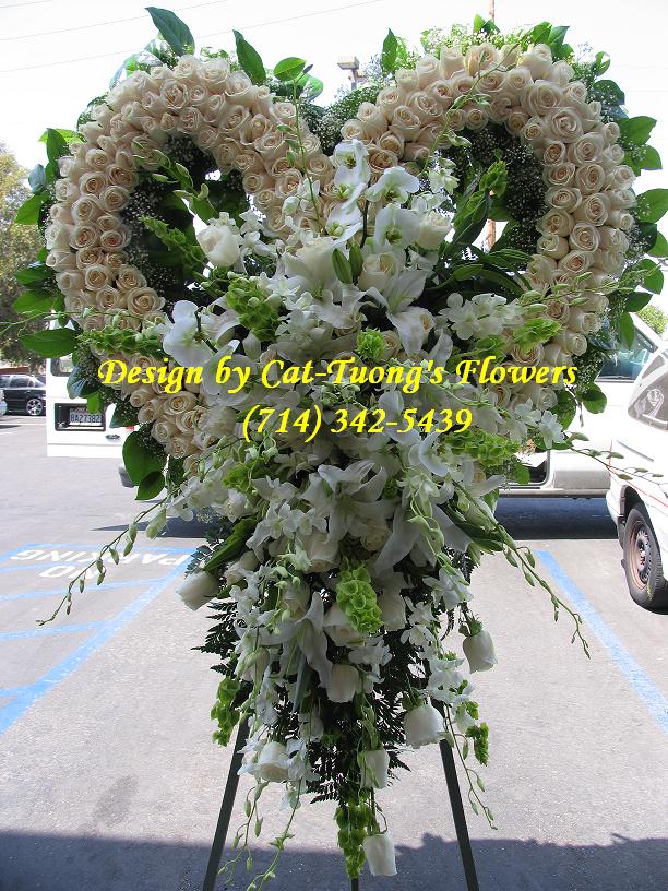 Cat Tuong Flowers Orange County Santa Ana Funeral Arrangement Special Logos