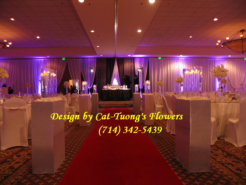 Cat Tuong Flowers Orange County Santa Ana Wedding Decorations Receptions