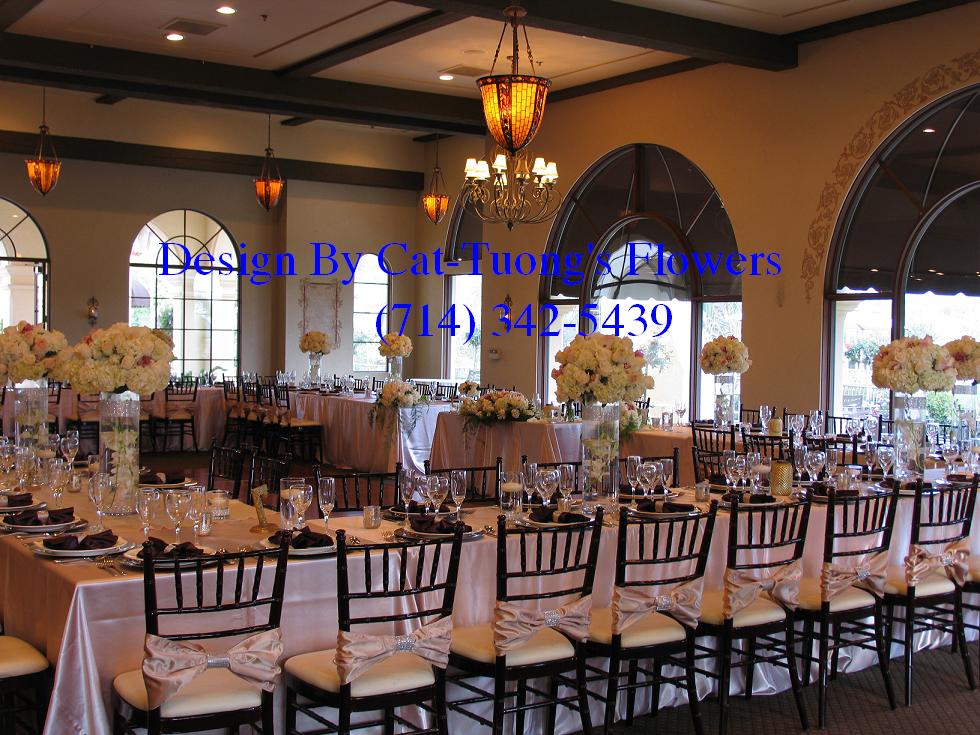 Cat Tuong Flowers Orange County Santa Ana Wedding Decorations Receptions