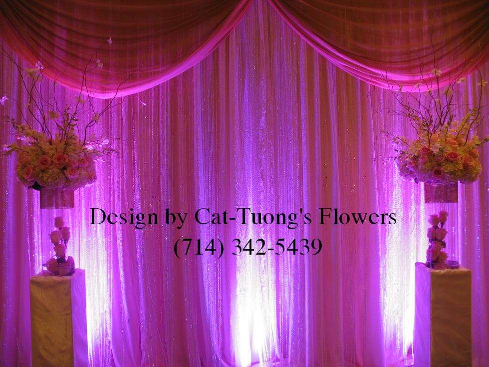 Cat Tuong Flowers Orange County Santa Ana Wedding Decorations Receptions