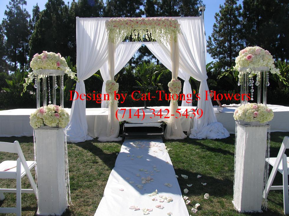 Cat Tuong Flowers Orange County Santa Ana Wedding Decorations Receptions