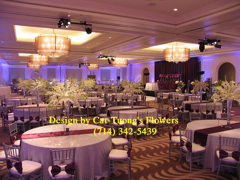 Cat Tuong Flowers Orange County Santa Ana Wedding Decorations Receptions