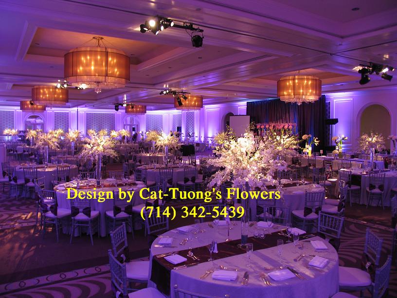 Cat Tuong Flowers Orange County Santa Ana Wedding Decorations Receptions