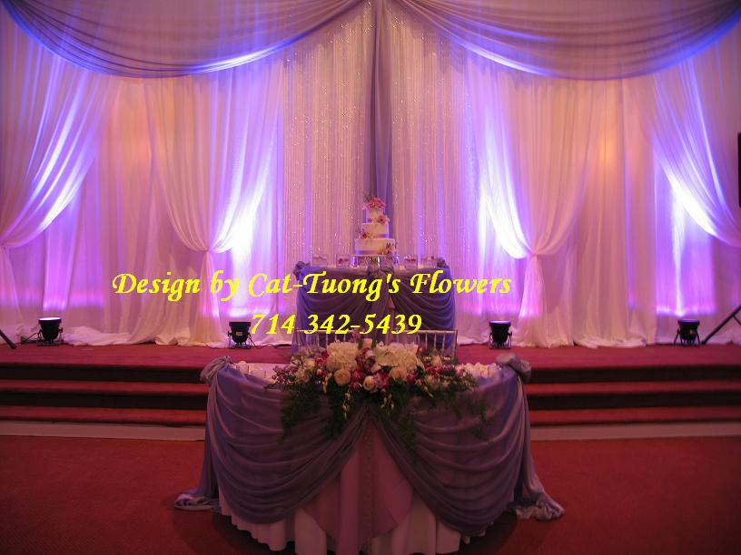 Little Saigon Cat Tuong Flowers Orange County Santa Ana Wedding Decorations Receptions