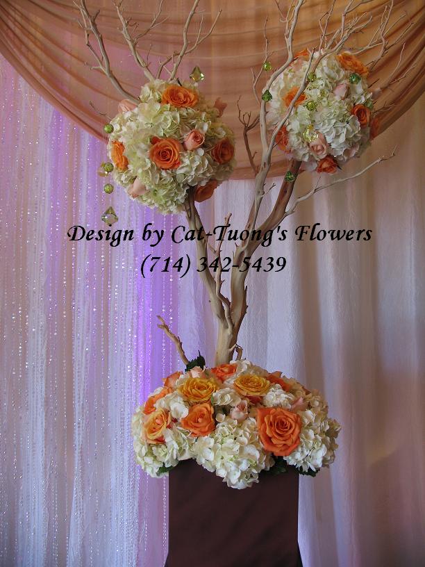 Little Saigon Cat Tuong Flowers Orange County Santa Ana Wedding Decorations Receptions