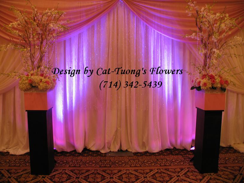 Little Saigon Cat Tuong Flowers Orange County Santa Ana Wedding Decorations Receptions