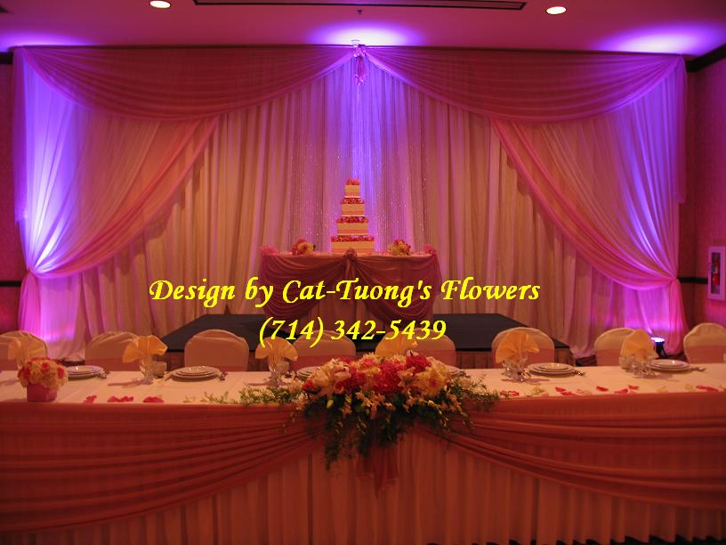 Little Saigon Cat Tuong Flowers Orange County Santa Ana Wedding Decorations Receptions