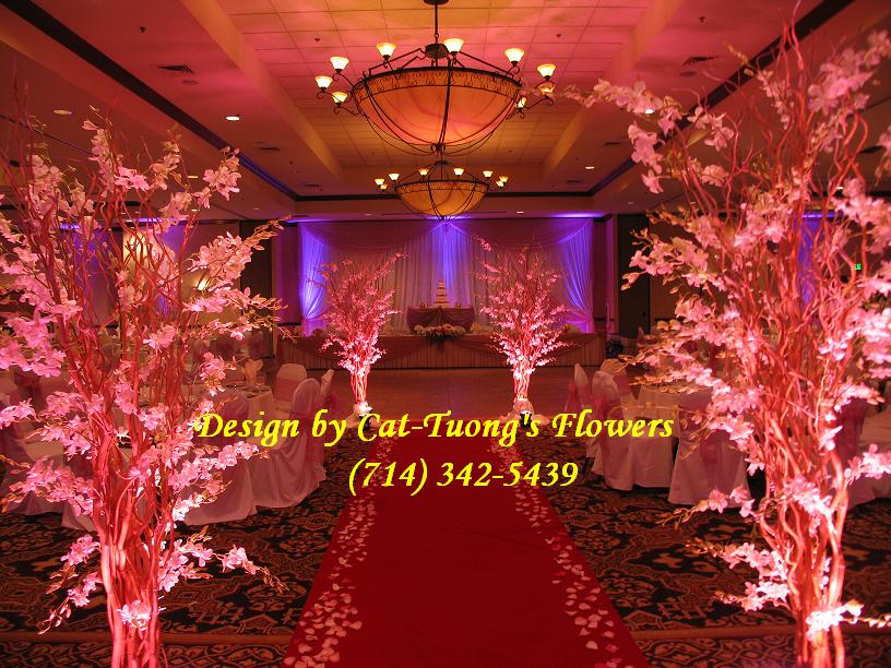 Little Saigon Cat Tuong Flowers Orange County Santa Ana Wedding Decorations Receptions