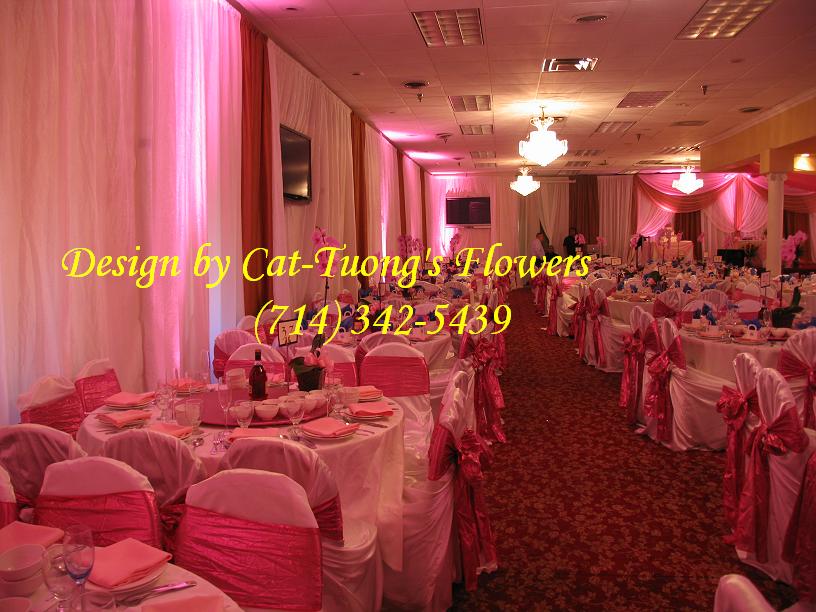 Cat Tuong Flowers Orange County Santa Ana Wedding Decorations Receptions