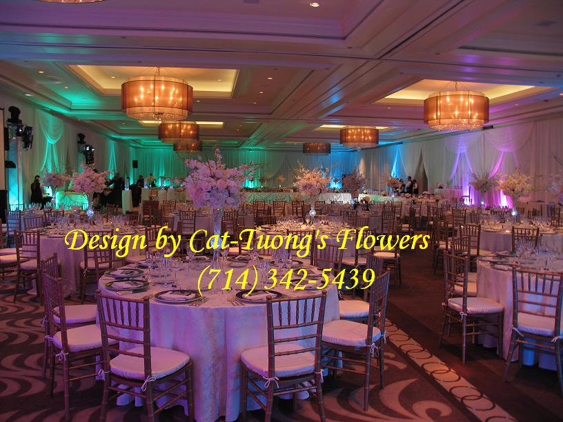 Cat Tuong Flowers Orange County Santa Ana Wedding Decorations Receptions