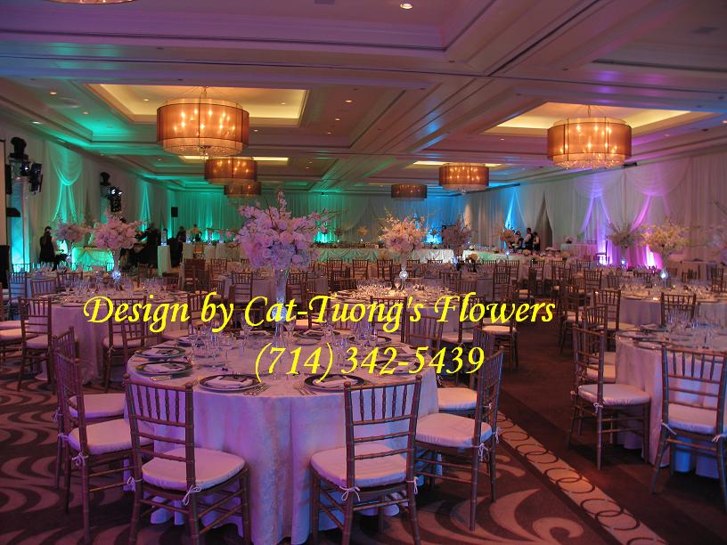 Cat Tuong Flowers Orange County Santa Ana Wedding Decorations Receptions