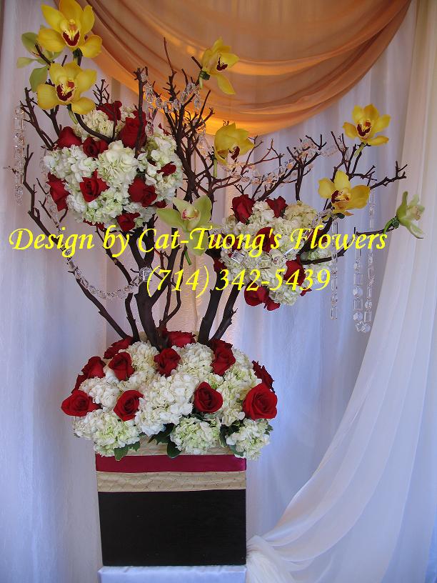 Cat Tuong Flowers Orange County Santa Ana Wedding Decorations Receptions