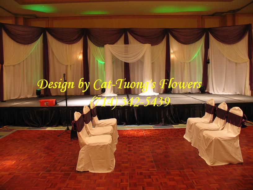 Cat Tuong Flowers Orange County Santa Ana Wedding Decorations Receptions