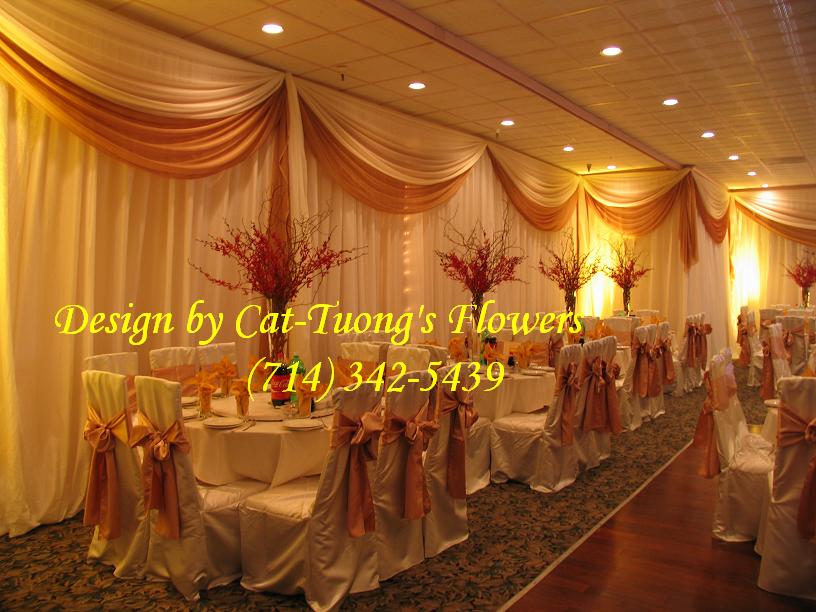 Cat Tuong Flowers Orange County Santa Ana Wedding Decorations Receptions