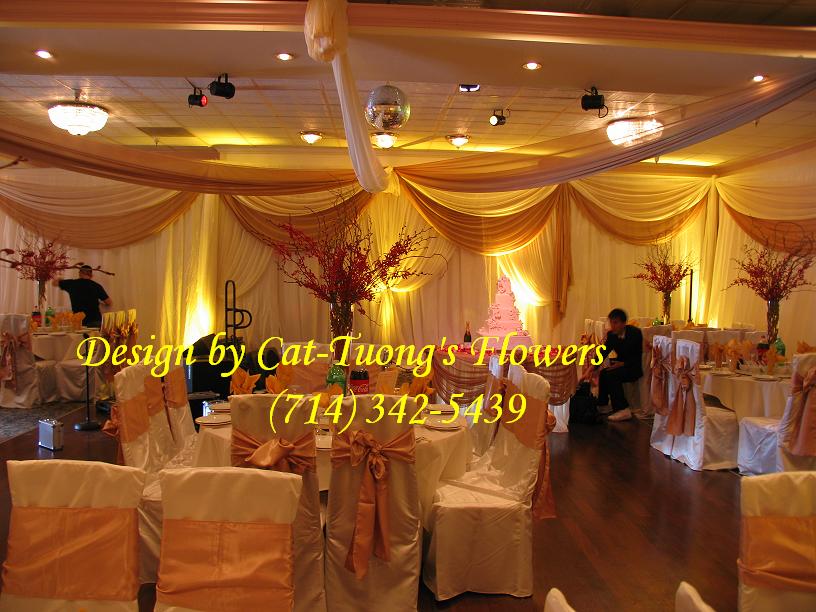 Cat Tuong Flowers Orange County Santa Ana Wedding Decorations Receptions