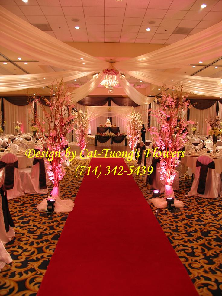 Cat Tuong Flowers Orange County Santa Ana Wedding Decorations Receptions