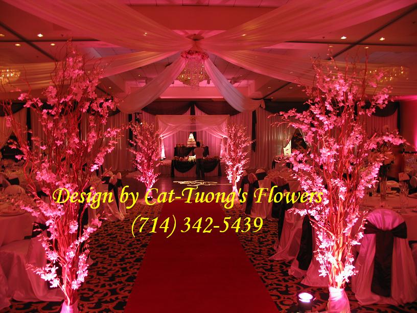 Cat Tuong Flowers Orange County Santa Ana Wedding Decorations Receptions