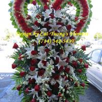 Cat Tuong Flowers Orange County Santa Ana Funeral Arrangement Special Logos