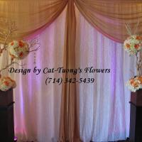 Little Saigon Cat Tuong Flowers Orange County Santa Ana Wedding Decorations Receptions