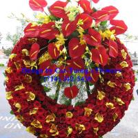 Cat Tuong Flowers Orange County Santa Ana Funeral Arrangement Wreaths