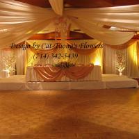 Cat Tuong Flowers Orange County Santa Ana Wedding Decorations Ceiling Draping