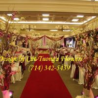 Cat Tuong Flowers Orange County Santa Ana Wedding Decorations Receptions