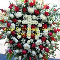 Cat Tuong Flowers Orange County Santa Ana Funeral Arrangement Sprays