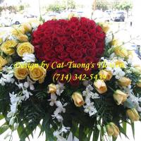 Cat Tuong Flowers Orange County Santa Ana Funeral Arrangement