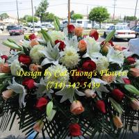 Cat Tuong Flowers Orange County Santa Ana Funeral Arrangement