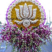 Cat Tuong Flowers Orange County Santa Ana Funeral Arrangement Lotus Hoa Sen