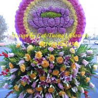 Cat Tuong Flowers Orange County Santa Ana Funeral Arrangement Lotus Hoa Sen