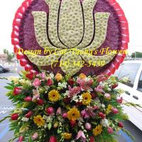 Cat Tuong Flowers Orange County Santa Ana Funeral Arrangement Lotus Hoa Sen