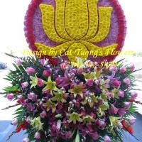 Cat Tuong Flowers Orange County Santa Ana Funeral Arrangement Lotus Hoa Sen