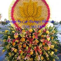 Cat Tuong Flowers Orange County Santa Ana Funeral Arrangement Lotus Hoa Sen