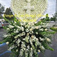 Cat Tuong Flowers Orange County Santa Ana Funeral Arrangement Heart