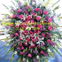 Cat Tuong Flowers Orange County Santa Ana Funeral Arrangement Sprays