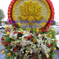 Cat Tuong Flowers Orange County Santa Ana Funeral Arrangement Lotus Hoa Sen