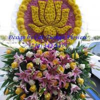 Cat Tuong Flowers Orange County Santa Ana Funeral Arrangement Lotus Hoa Sen