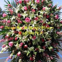 Cat Tuong Flowers Orange County Santa Ana Funeral Arrangement Sprays