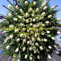 Cat Tuong Flowers Orange County Santa Ana Funeral Arrangement Sprays