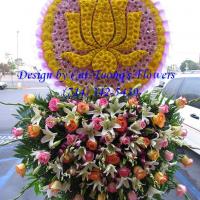 Cat Tuong Flowers Orange County Santa Ana Funeral Arrangement Lotus Hoa Sen